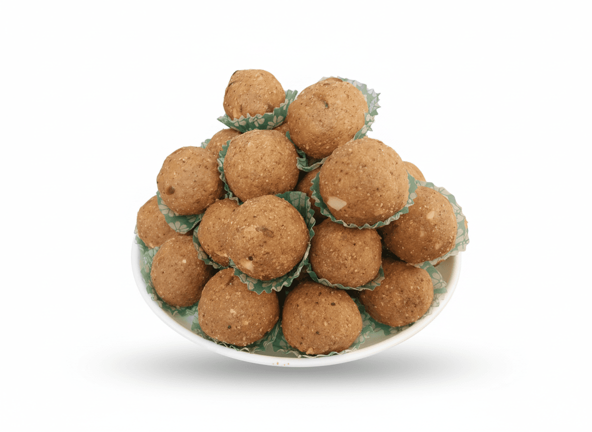 Besan Ladoo - alternate view
