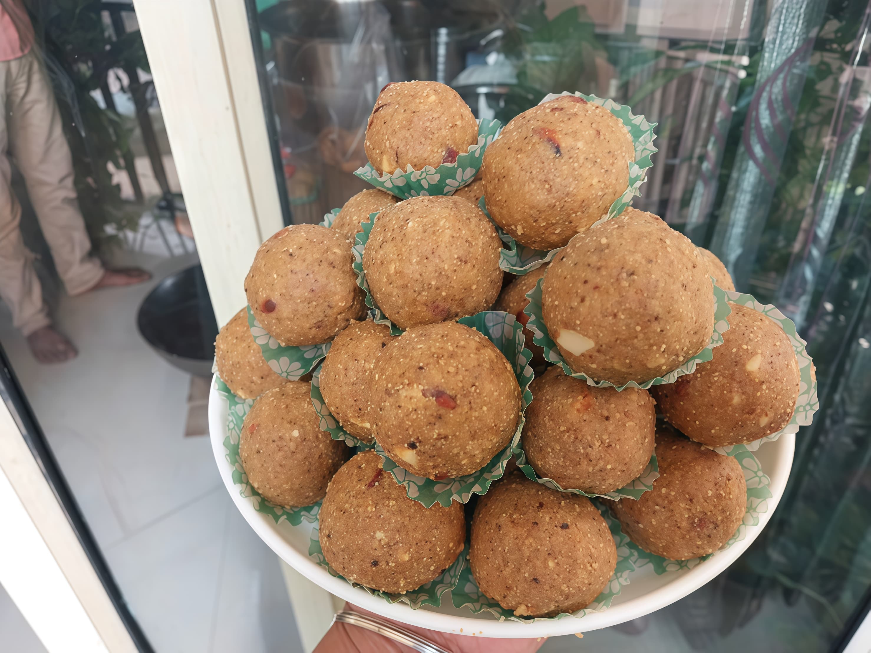 Besan Ladoo - alternate view