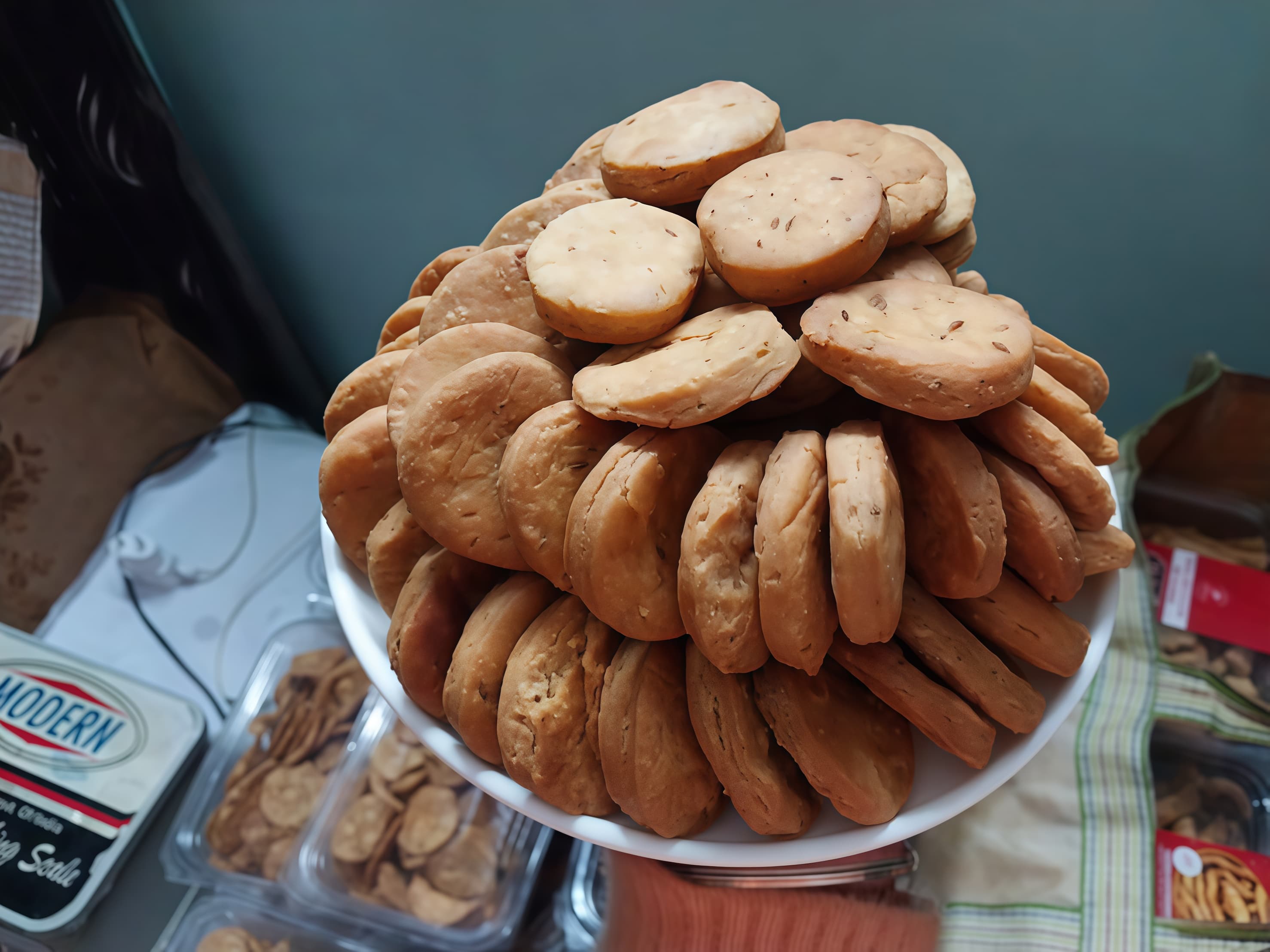 Jeera Cookies - alternate view